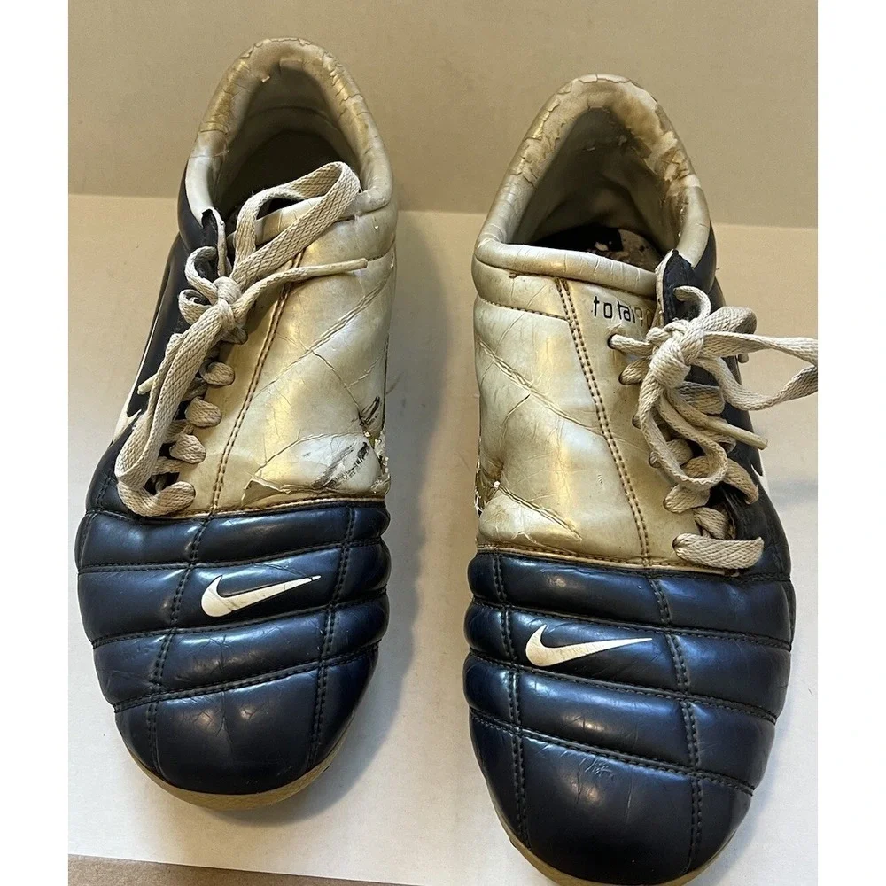 NIKE ZOOM AIR TOTAL 90 III SOCCER BOOTS CLEATS FUTBOL 312594-411 2005 US 9.5 Men